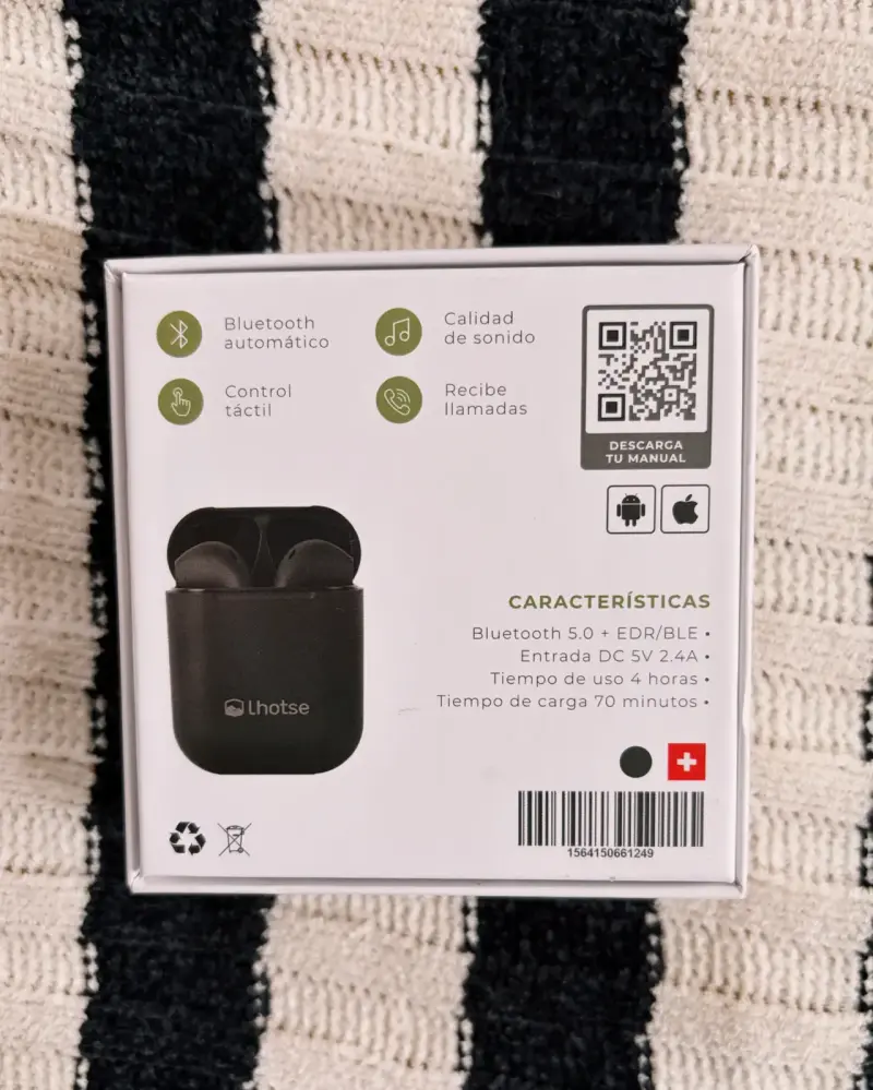 Auriculares inalámbricos Lhotse negros - 2