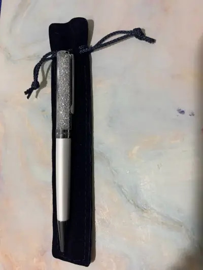 Bolígrafo Swarovski con cristales - miniatura 1