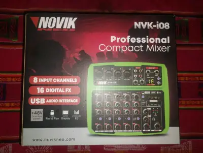 Mezclador compacto profesional Novik NVK-i08 - miniatura 1