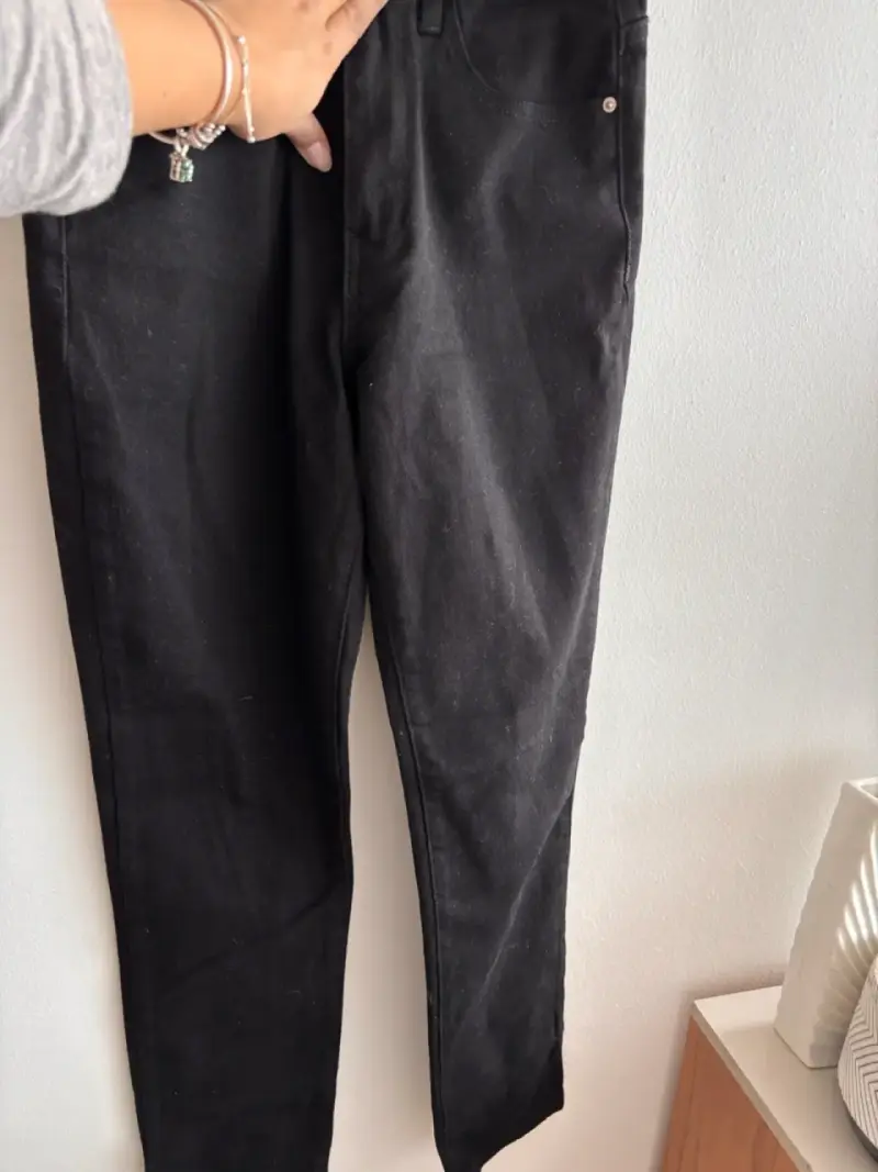 Jeans negros talla 36 para mujer - 2