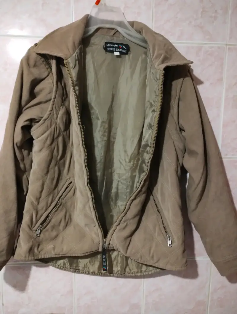 Chaqueta  beige para mujer - 2