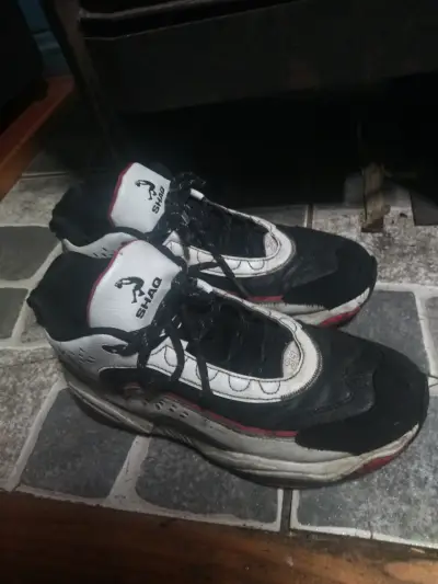 Zapatillas deportivas Shaq blancas y negras - miniatura 1
