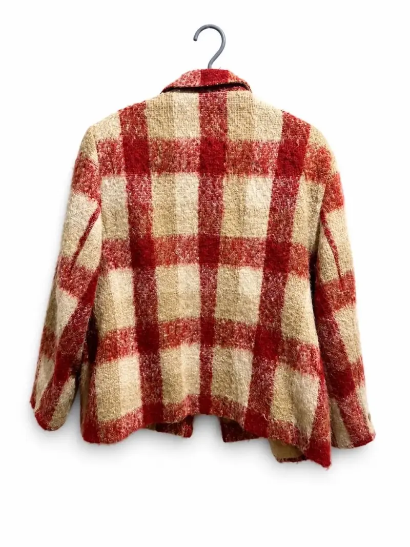 Chaqueta de lana a cuadros Basler - 2
