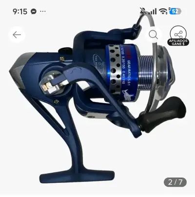 Carrete de pesca AF4000 azul - miniatura 2