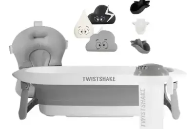 Bañera Twistshake con juguetes de baño - miniatura 1