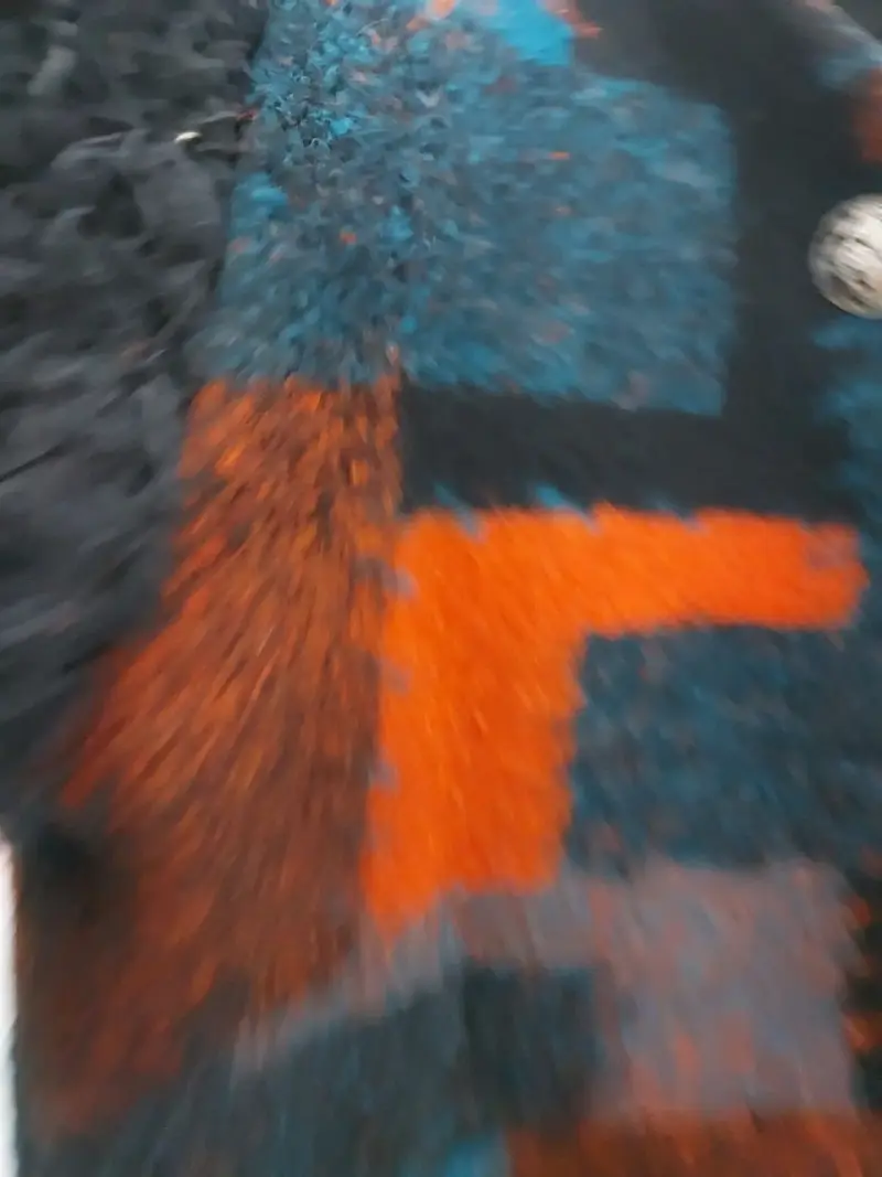 Abrigo Volga multicolor con diseño único - 3
