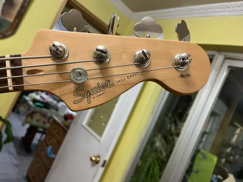 Bajo eléctrico Squier Jazz Bass sunburst - 4