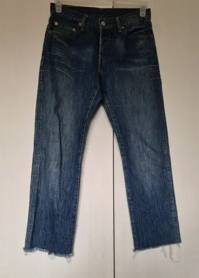 Jeans Levis azul desgastados - miniatura 1