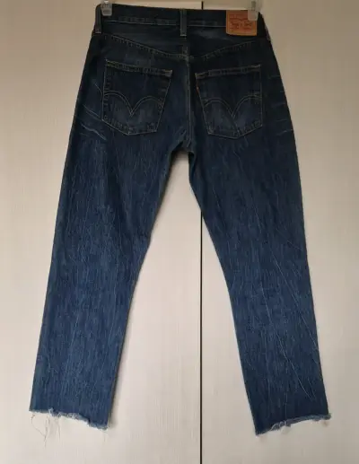 Jeans Levis azul desgastados - miniatura 2