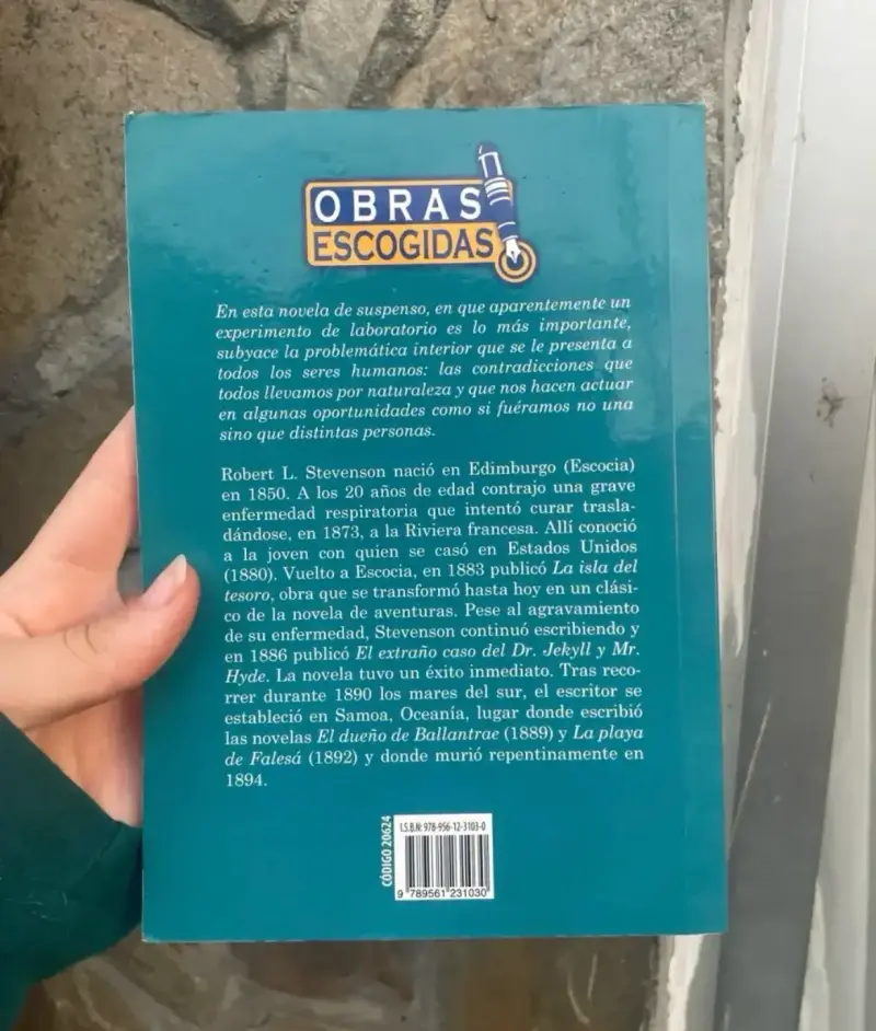 Libro ‘el misterioso caso del dr jekyll..’ - 2