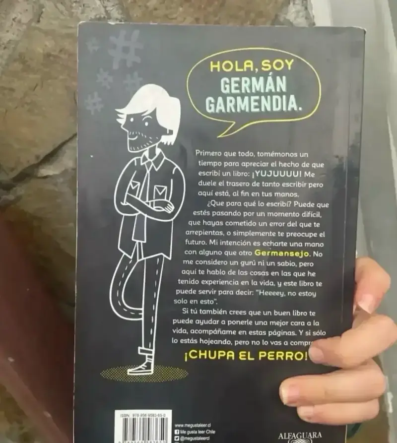 Libro ‘Chupa el perro’ German Garmendia - 2
