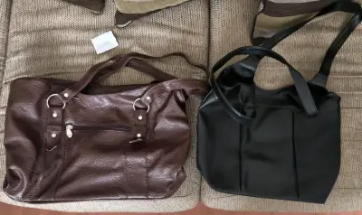 Carteras de  marrón y negro - miniatura 1