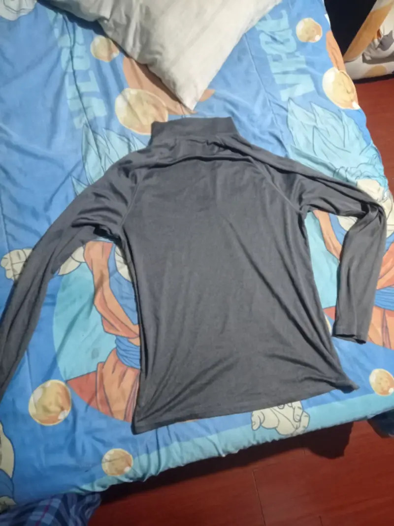 Polera deportiva gris con cierre Crowe - 2