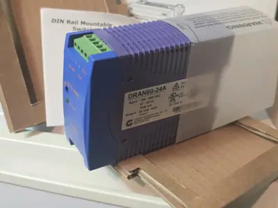 Fuente de poder DRAN60-24A para riel DIN - miniatura 1