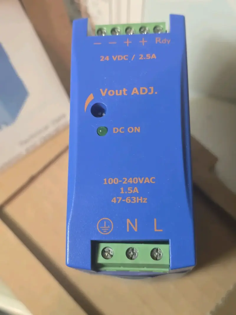 Fuente de poder DRAN60-24A para riel DIN - 2