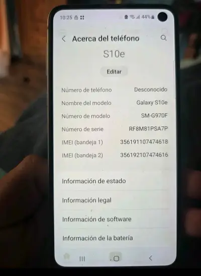 Celular  Samsung Galaxy s10e - miniatura 4