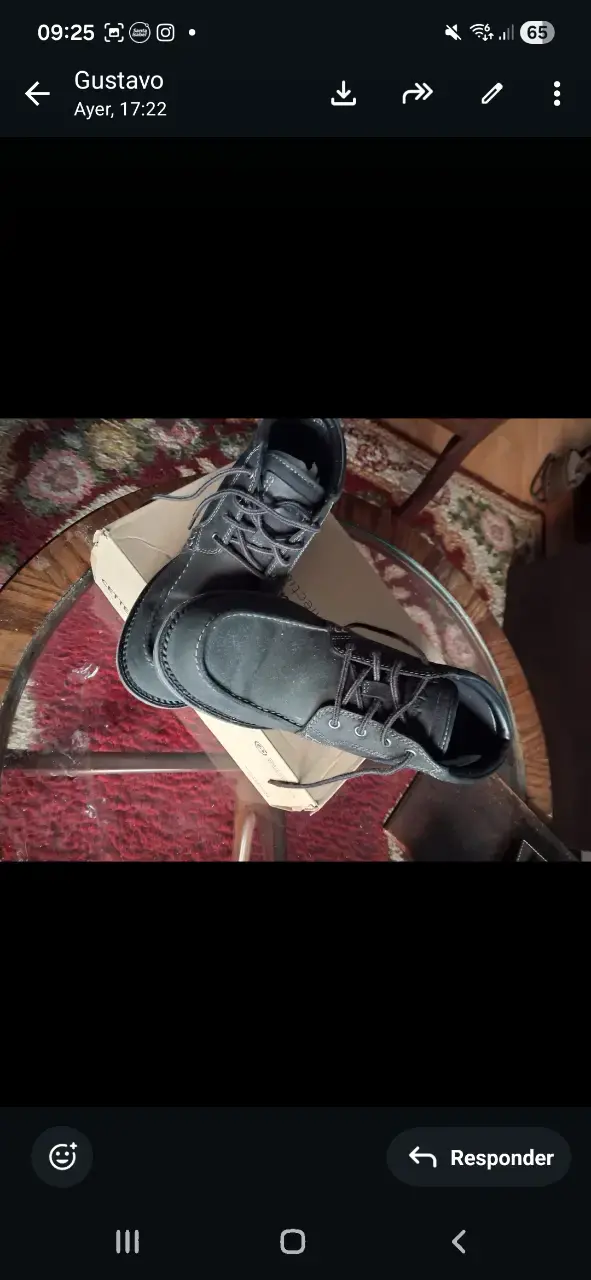 Botines de cuero Clarks negros para hombre - 2