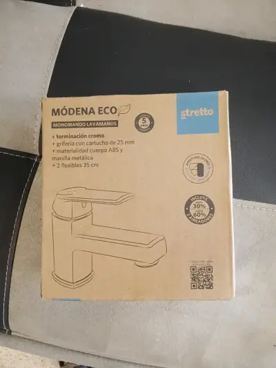 Grifería monomando lavamanos Módena Eco - miniatura 1
