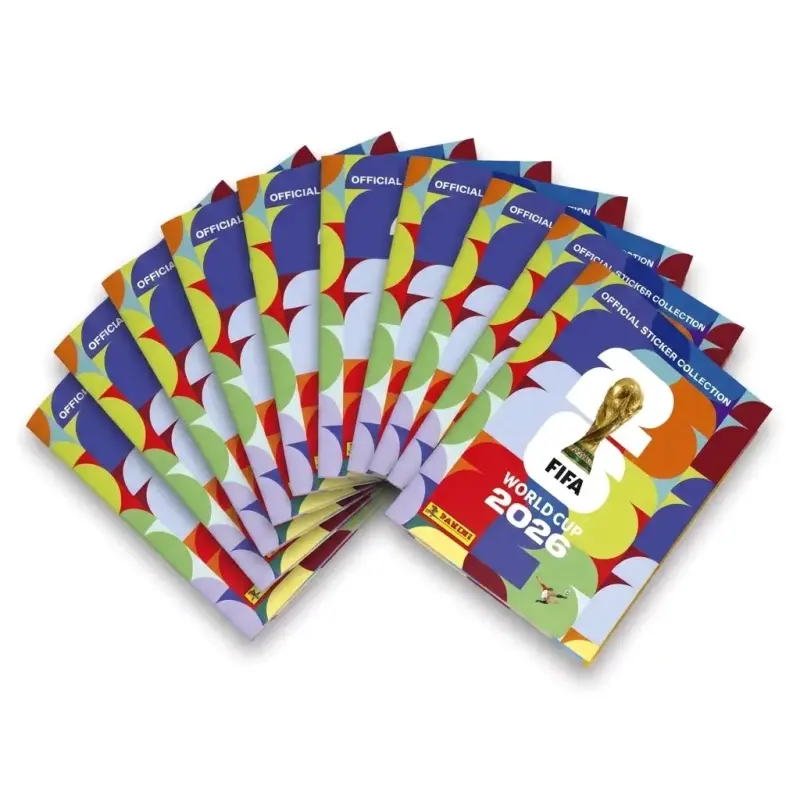 Set de 10 álbumes Panini FIFA World Cup 2026 - 2