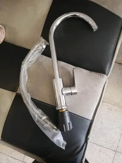 Grifo monomando cromado para cocina - miniatura 1