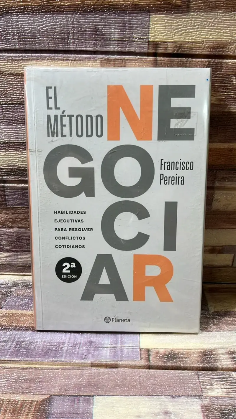 Libro El Método Negociar de Francisco Pereira