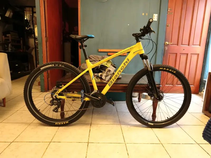 Bicicleta Bianchi Amarilla de Montaña - 1