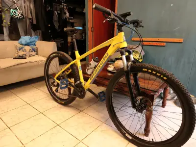 Bicicleta Bianchi Amarilla de Montaña - miniatura 5