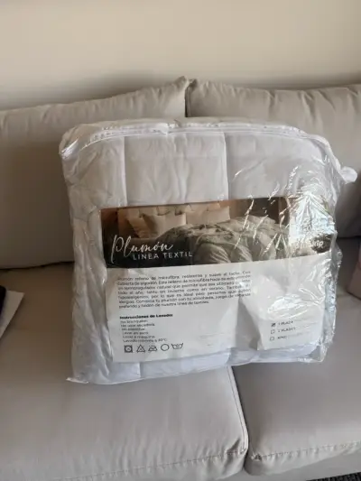 Plumón de 1 plaza + almohada marca drimkip - miniatura 1
