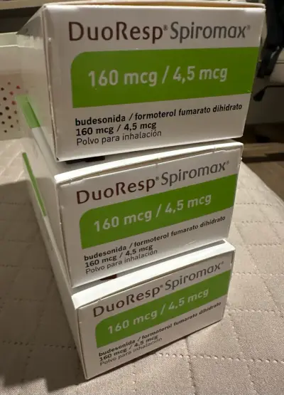 Inhalador DuoResp Spiromax 160mcg/4.5mcg 120 dosis - miniatura 3