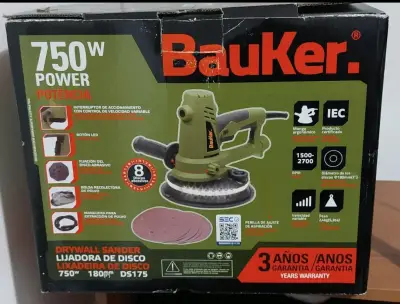 Lijadora de disco Bauker 750W - miniatura 1
