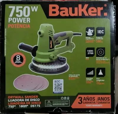 Lijadora de disco Bauker 750W - miniatura 2
