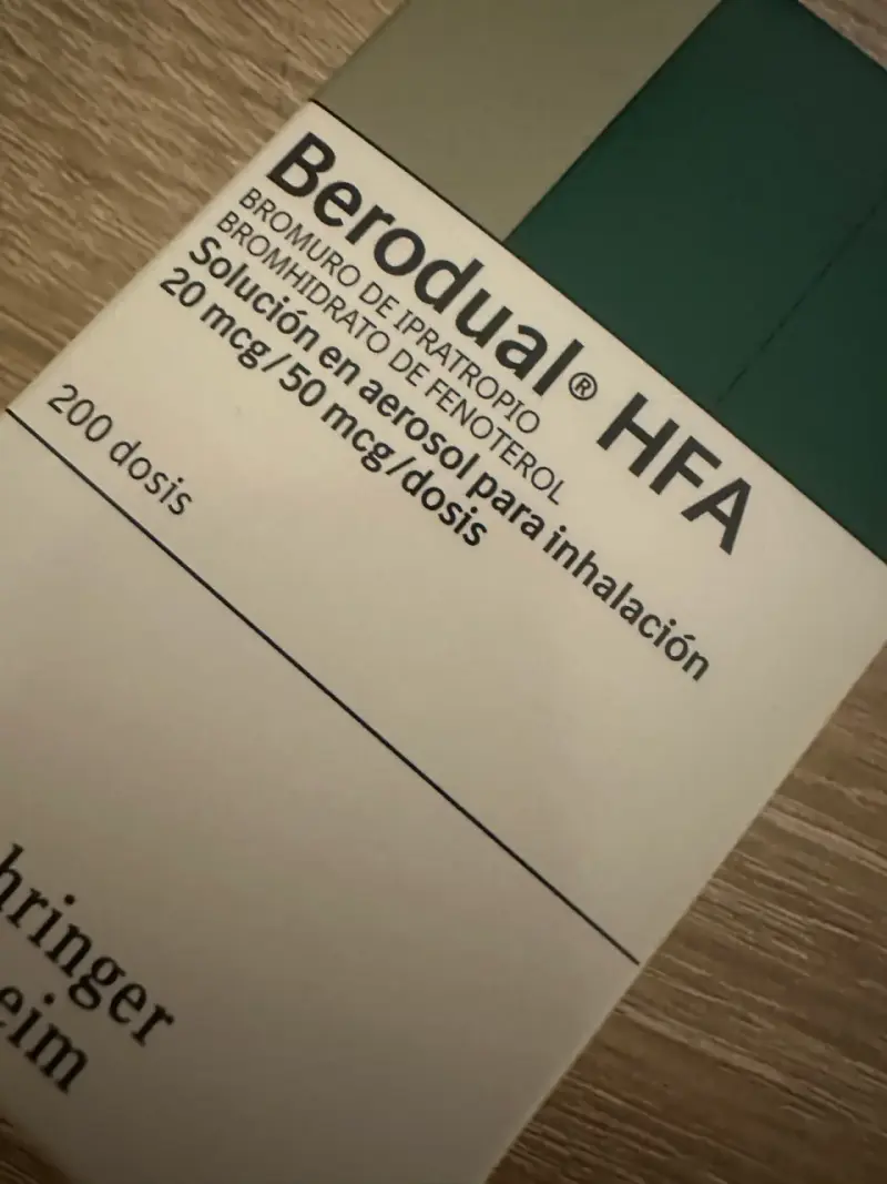 Inhalador Berodual HFA 200 dosis - 2