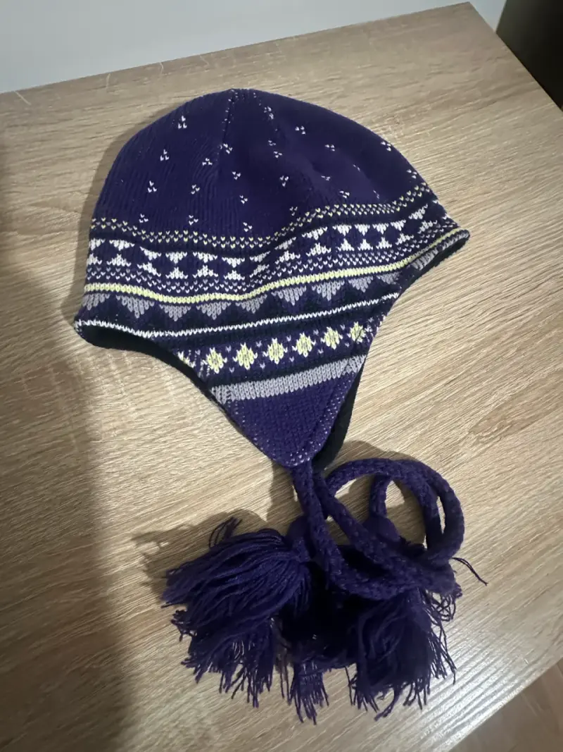 Gorro de lana Columbia con diseño invernal - 3