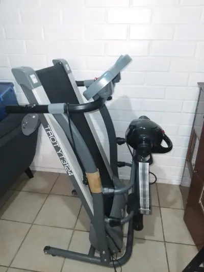 Trotadora celéctrica plegable en buen estado - miniatura 2