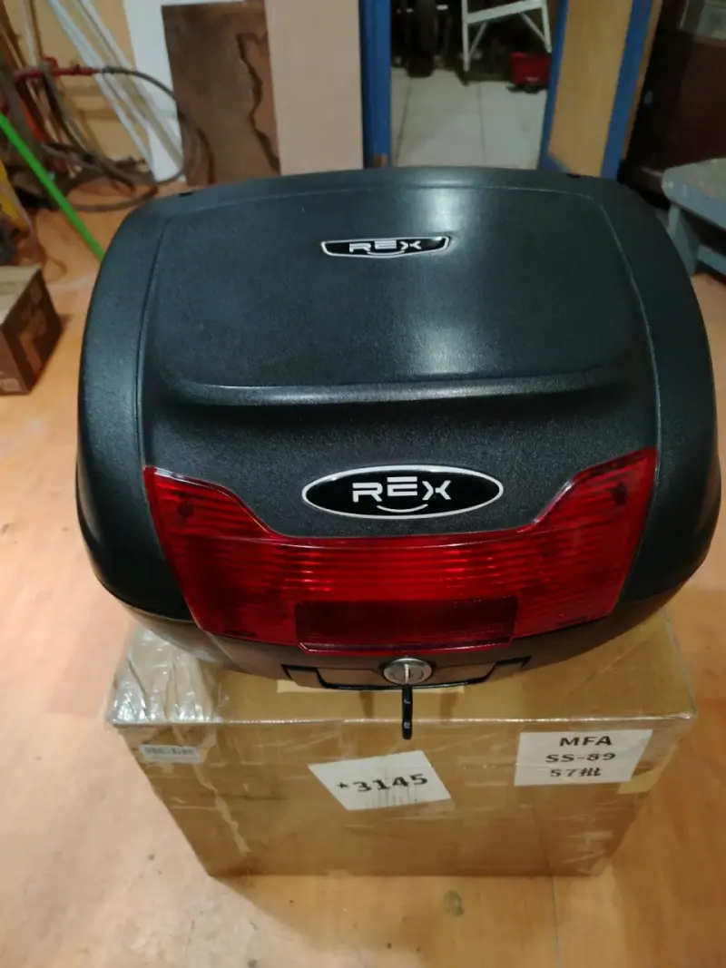 Baúl trasero para moto REX-6 - 5