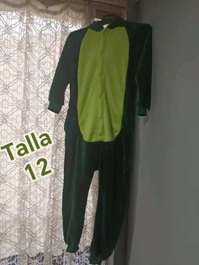 Disfraz de dinosaurio para niño talla 12 - miniatura 1