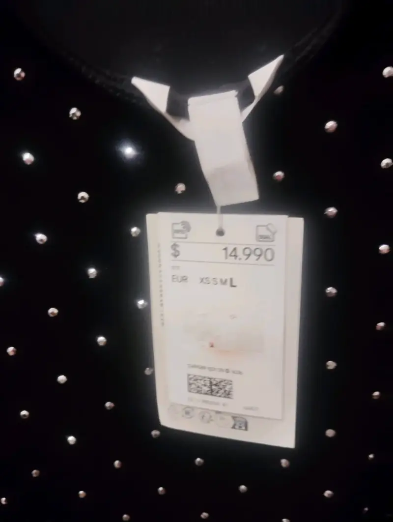 Vestido  brillos H&M - 2