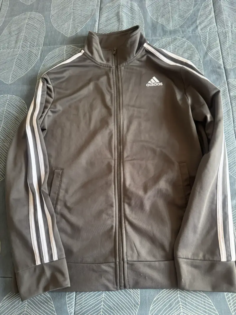 Polerón Adidas con capucha negro - 2