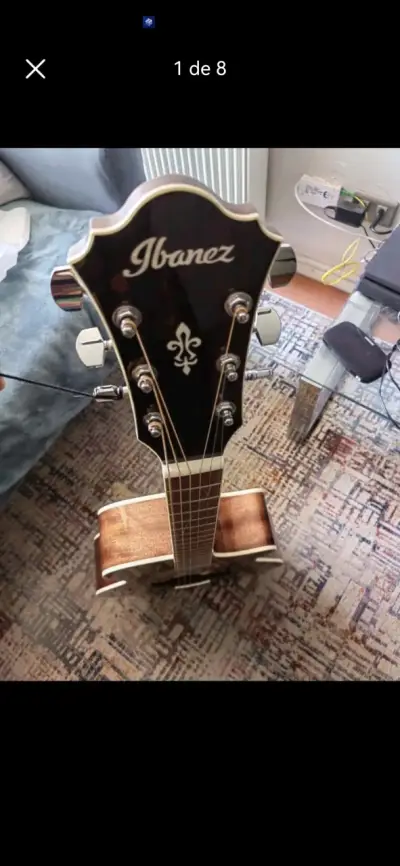 Guitarra eléctroacústica Ibanez AE245 - miniatura 1