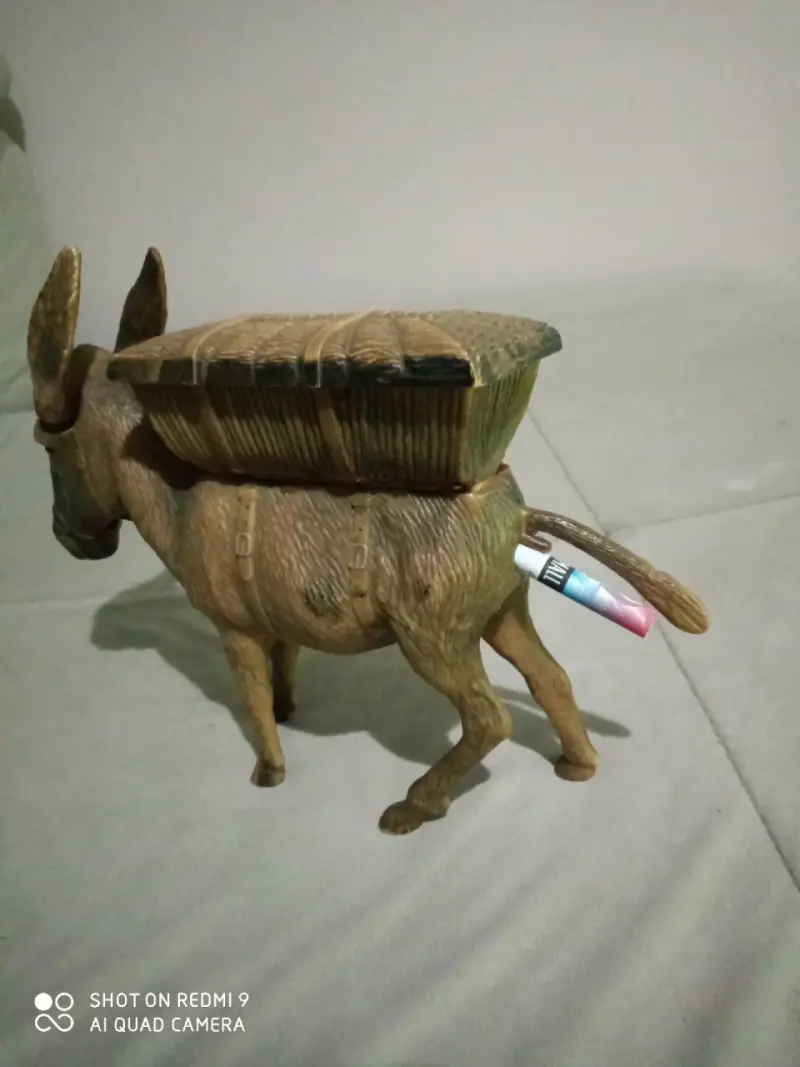 Burro cigarrero antiguo año 50 para coleccionistas - 2