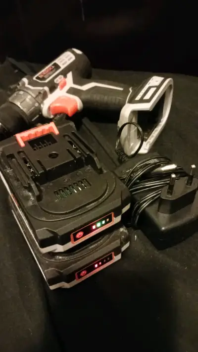 Taladro atornillador 20v Erboc - miniatura 4