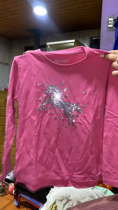 Polera Barbie para niña - miniatura 3