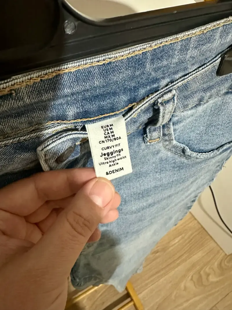 Jeans azul claro para mujer - 2
