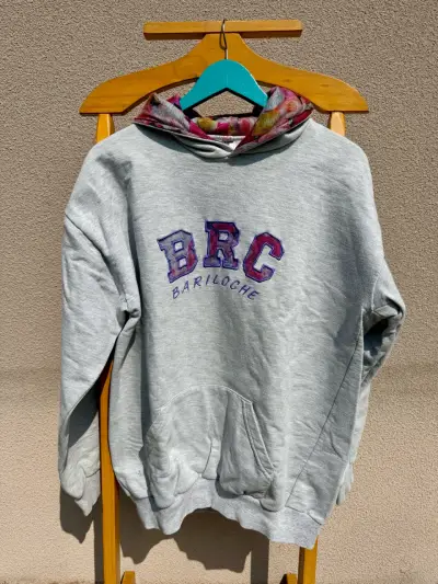 Polerón gris con capucha BRC Bariloche - miniatura 1