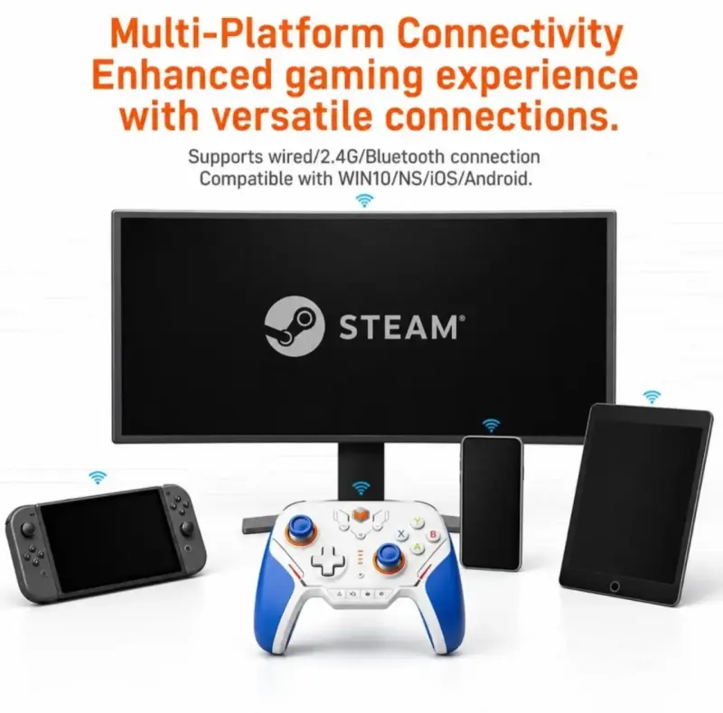 Control inalámbrico para videojuegos nuevo - 2