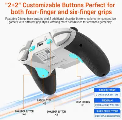 Control inalámbrico para videojuegos nuevo - miniatura 4