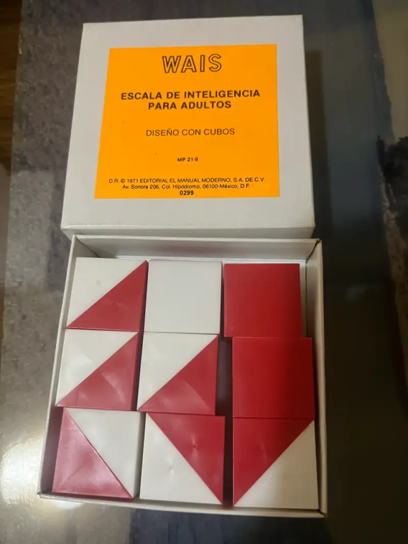 WAIS Español – original, kit completo. - 5