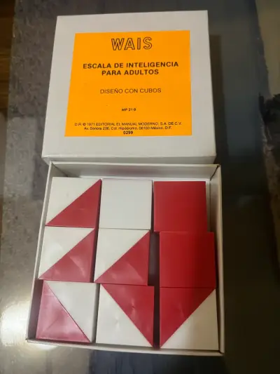 WAIS Español – original, kit completo. - miniatura 5