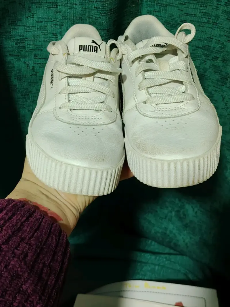 Zapatillas blancas Puma niñ@ talla 33 - 1
