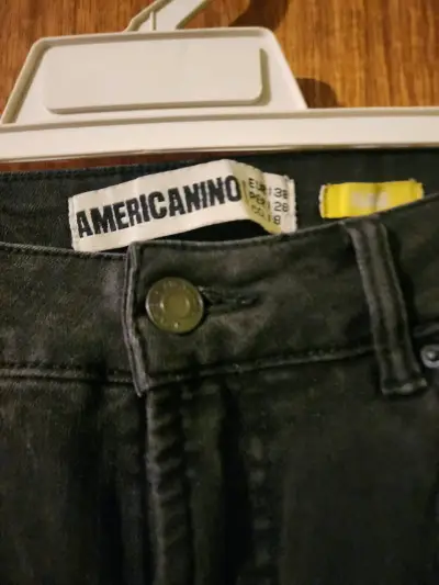 Jeans negros Americanino para mujer - miniatura 2